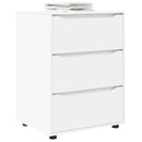 vidaXL Tárolószekrény Fehér 60 x 48 x 81 cm Faanyag