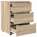 vidaXL Tárolószekrény Sonoma tölgy 60 x 48 x 81 cm Faanyag