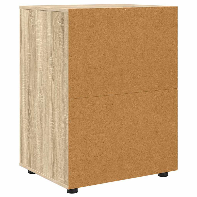 vidaXL Tárolószekrény Sonoma tölgy 60 x 48 x 81 cm Faanyag