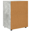 vidaXL Tárolószekrény Beton Szürke 60 x 48 x 81 cm Faanyag