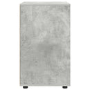 vidaXL Tárolószekrény Beton Szürke 60 x 48 x 81 cm Faanyag