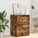 vidaXL Tárolószekrény Füstölt tölgy 60 x 48 x 81 cm Faanyag