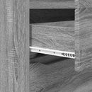 vidaXL Tárolószekrény Szürke Sonoma 60 x 48 x 81 cm Faanyag