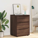 vidaXL Tárolószekrény Barna Tölgy 60 x 48 x 81 cm Faanyag