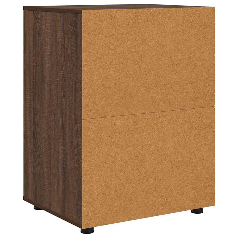 vidaXL Tárolószekrény Barna Tölgy 60 x 48 x 81 cm Faanyag