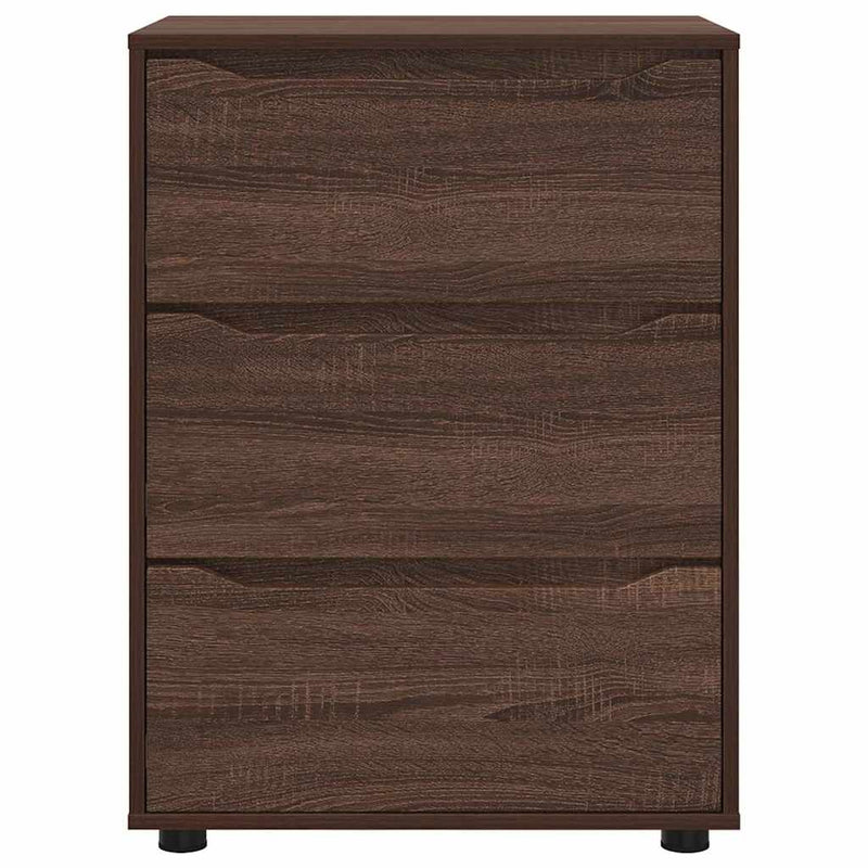 vidaXL Tárolószekrény Barna Tölgy 60 x 48 x 81 cm Faanyag