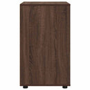 vidaXL Tárolószekrény Barna Tölgy 60 x 48 x 81 cm Faanyag