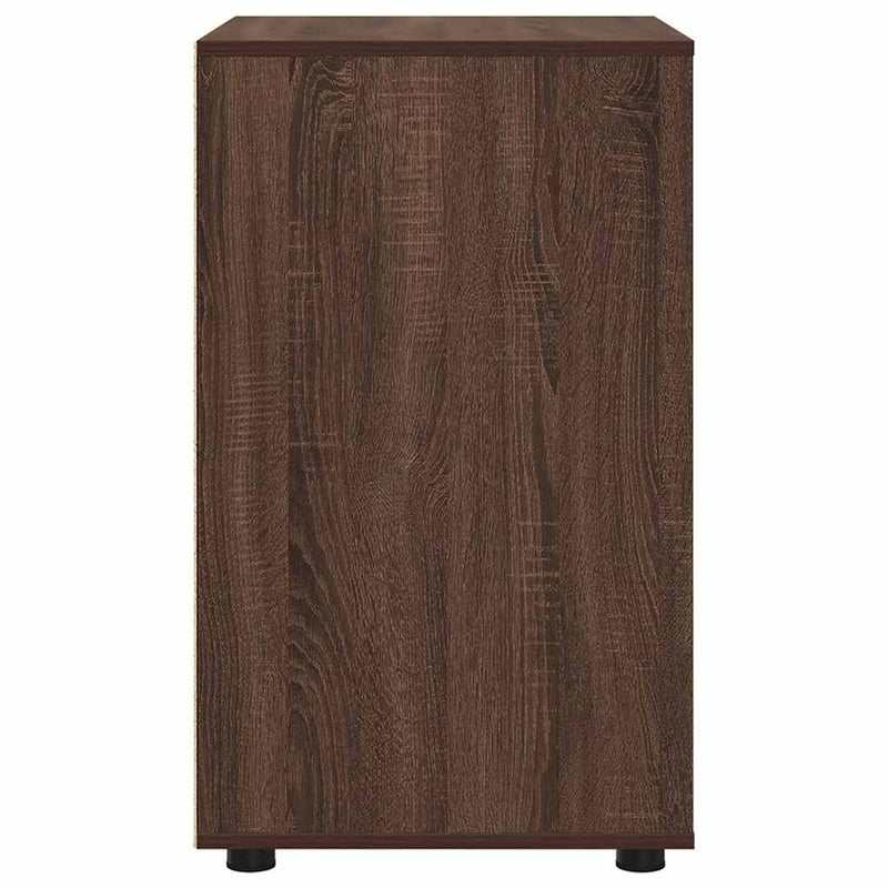 vidaXL Tárolószekrény Barna Tölgy 60 x 48 x 81 cm Faanyag