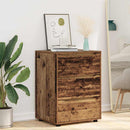 vidaXL Tárolószekrény Öreg fa 60 x 48 x 81 cm Faanyag