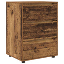 vidaXL Tárolószekrény Öreg fa 60 x 48 x 81 cm Faanyag