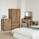 vidaXL Tárolószekrény Artisan tölgy 60 x 48 x 81 cm Faanyag