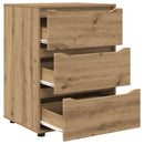 vidaXL Tárolószekrény Artisan tölgy 60 x 48 x 81 cm Faanyag