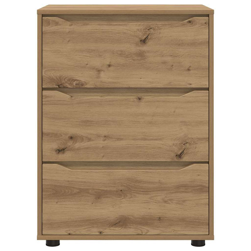 vidaXL Tárolószekrény Artisan tölgy 60 x 48 x 81 cm Faanyag