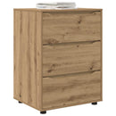 vidaXL Tárolószekrény Artisan tölgy 60 x 48 x 81 cm Faanyag