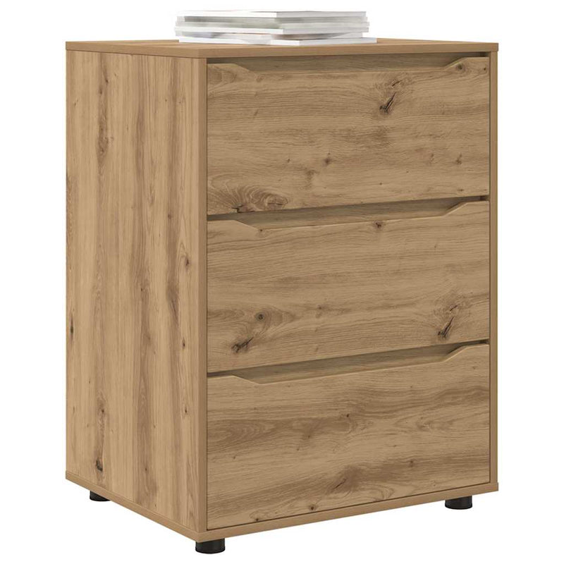 vidaXL Tárolószekrény Artisan tölgy 60 x 48 x 81 cm Faanyag