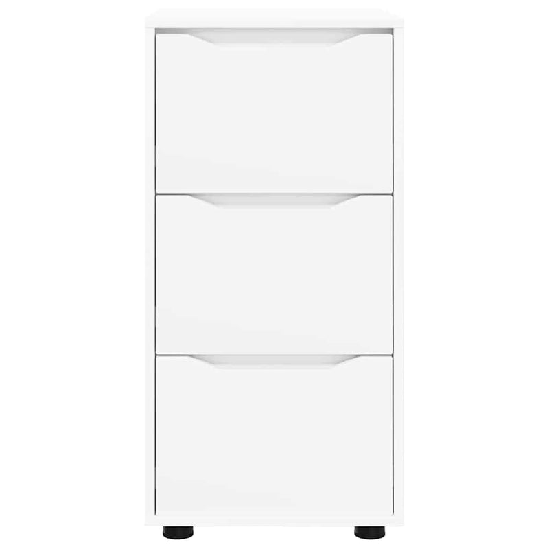 vidaXL Tárolószekrény Fehér 40 x 48 x 81 cm Faanyag