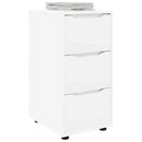 vidaXL Tárolószekrény Fehér 40 x 48 x 81 cm Faanyag