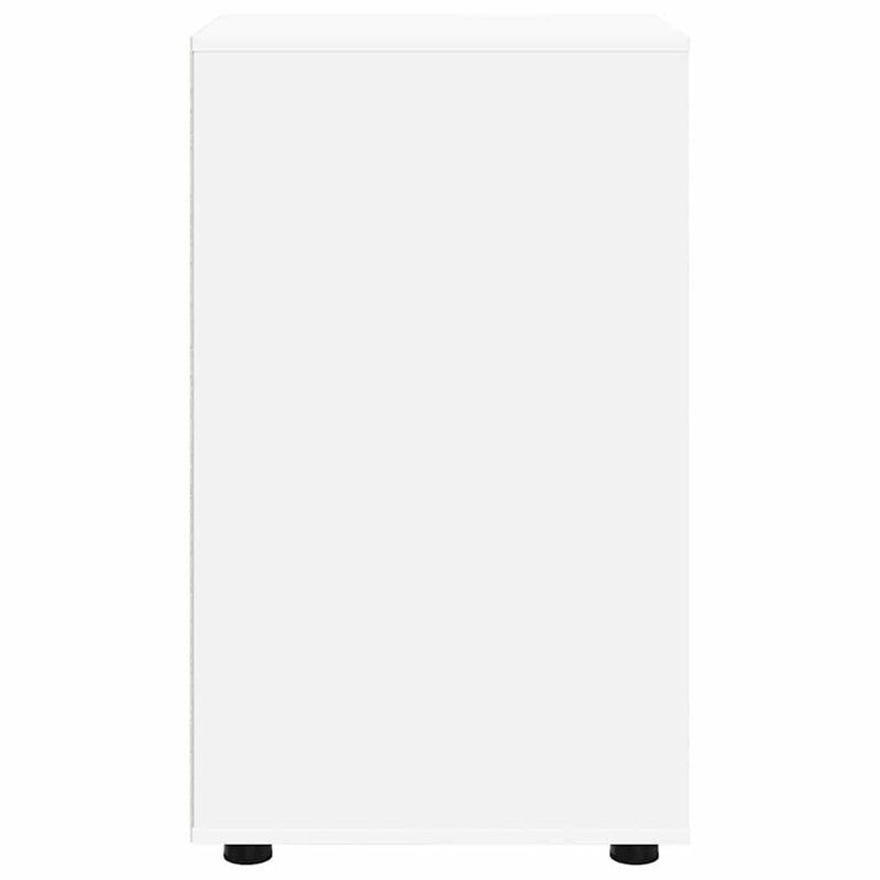 vidaXL Tárolószekrény Fehér 40 x 48 x 81 cm Faanyag