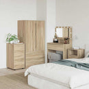 vidaXL Tárolószekrény Sonoma tölgy 40 x 48 x 81 cm Faanyag