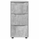 vidaXL Tárolószekrény Beton Szürke 40 x 48 x 81 cm Faanyag