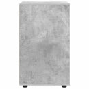 vidaXL Tárolószekrény Beton Szürke 40 x 48 x 81 cm Faanyag