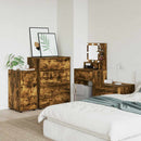 vidaXL Tárolószekrény Füstölt tölgy 40 x 48 x 81 cm Faanyag