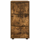 vidaXL Tárolószekrény Füstölt tölgy 40 x 48 x 81 cm Faanyag