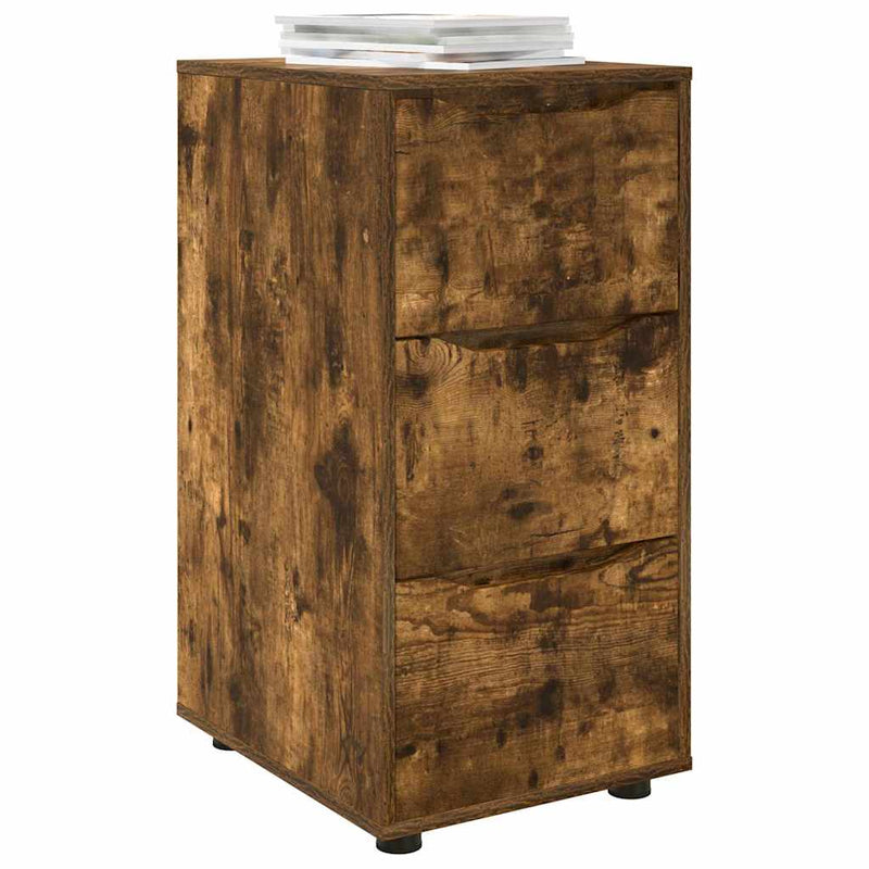 vidaXL Tárolószekrény Füstölt tölgy 40 x 48 x 81 cm Faanyag