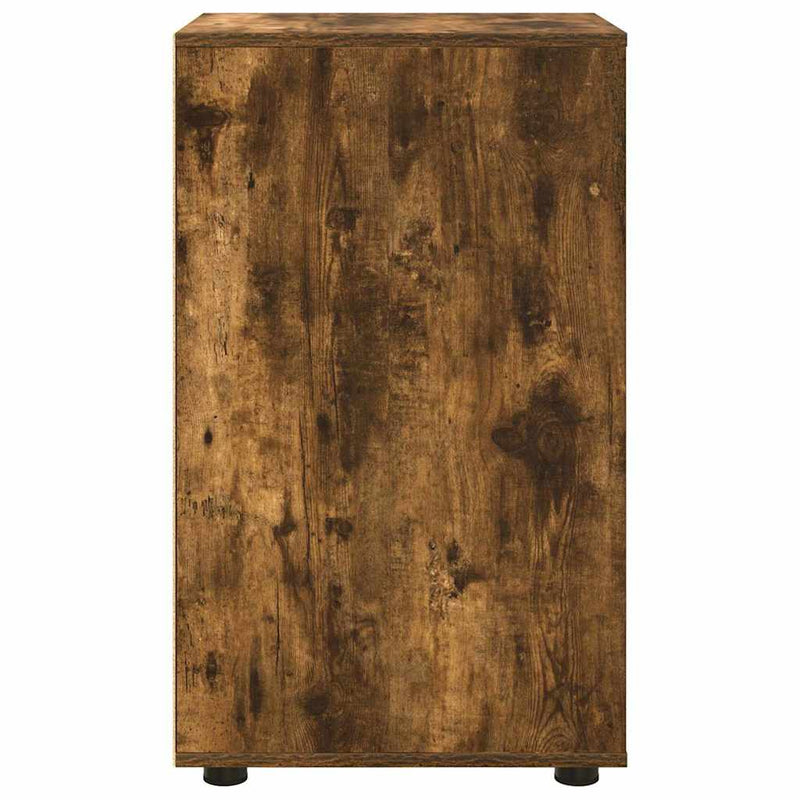 vidaXL Tárolószekrény Füstölt tölgy 40 x 48 x 81 cm Faanyag