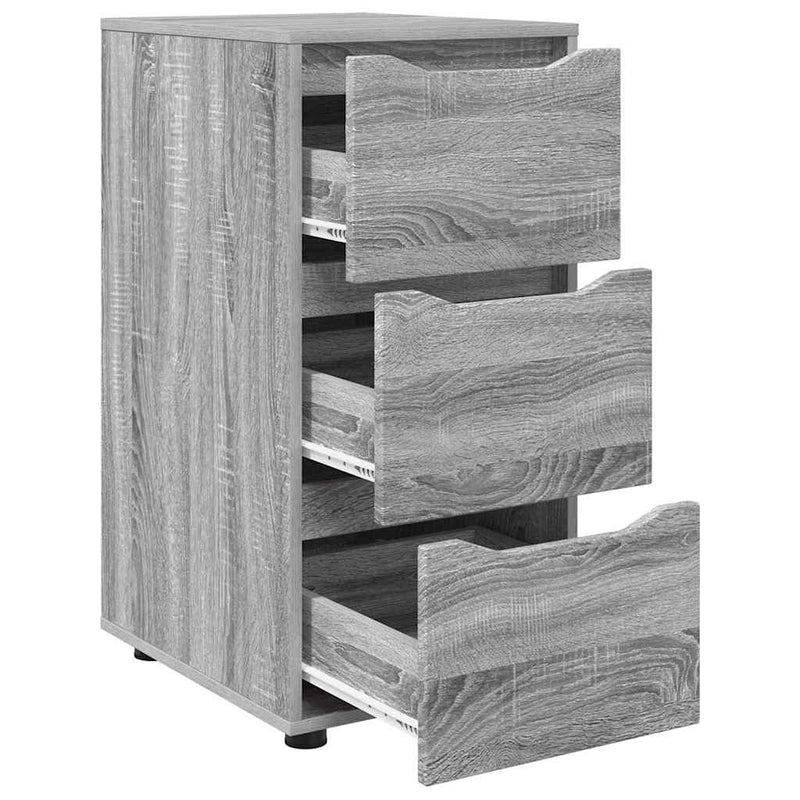 vidaXL Tárolószekrény Szürke Sonoma 40 x 48 x 81 cm Faanyag