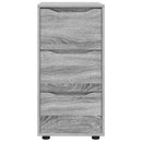 vidaXL Tárolószekrény Szürke Sonoma 40 x 48 x 81 cm Faanyag