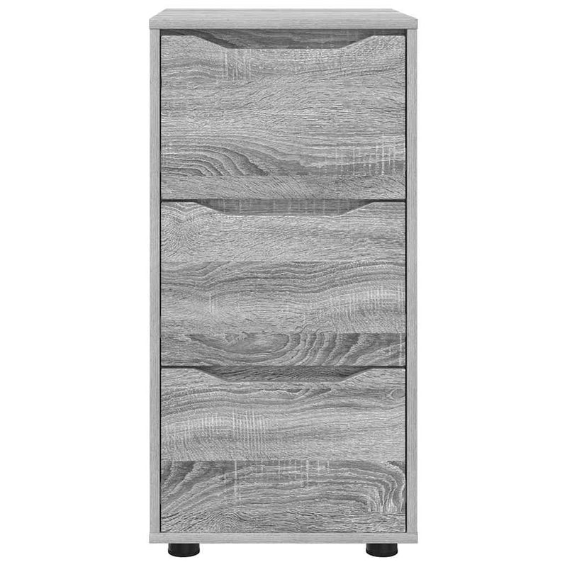 vidaXL Tárolószekrény Szürke Sonoma 40 x 48 x 81 cm Faanyag