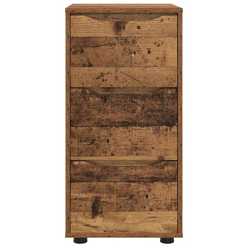 vidaXL Tárolószekrény Öreg fa 40 x 48 x 81 cm Faanyag