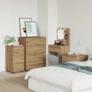 vidaXL Tárolószekrény Artisan tölgy 40 x 48 x 81 cm Faanyag