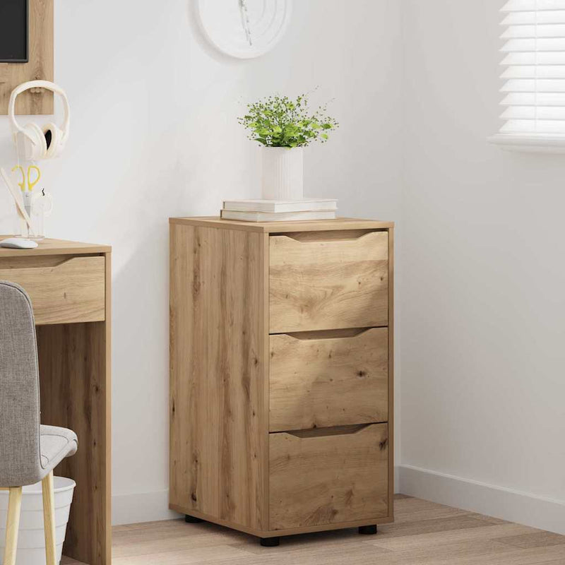 vidaXL Tárolószekrény Artisan tölgy 40 x 48 x 81 cm Faanyag