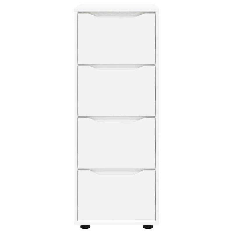 vidaXL Tárolószekrény Fehér 40 x 48 x 105 cm Faanyag