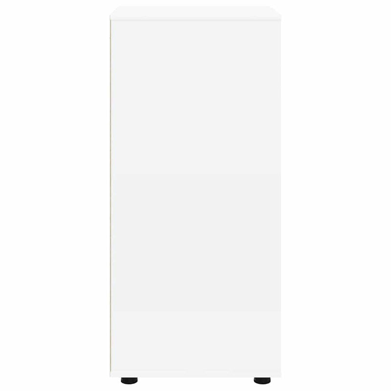 vidaXL Tárolószekrény Fehér 40 x 48 x 105 cm Faanyag