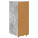 vidaXL Tárolószekrény Beton Szürke 40 x 48 x 105 cm Faanyag