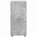 vidaXL Tárolószekrény Beton Szürke 40 x 48 x 105 cm Faanyag