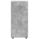 vidaXL Tárolószekrény Beton Szürke 40 x 48 x 105 cm Faanyag