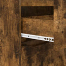 vidaXL Tárolószekrény Füstölt tölgy 40 x 48 x 105 cm Faanyag