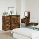 vidaXL Tárolószekrény Füstölt tölgy 40 x 48 x 105 cm Faanyag