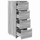 vidaXL Tárolószekrény Szürke Sonoma 40 x 48 x 105 cm Faanyag