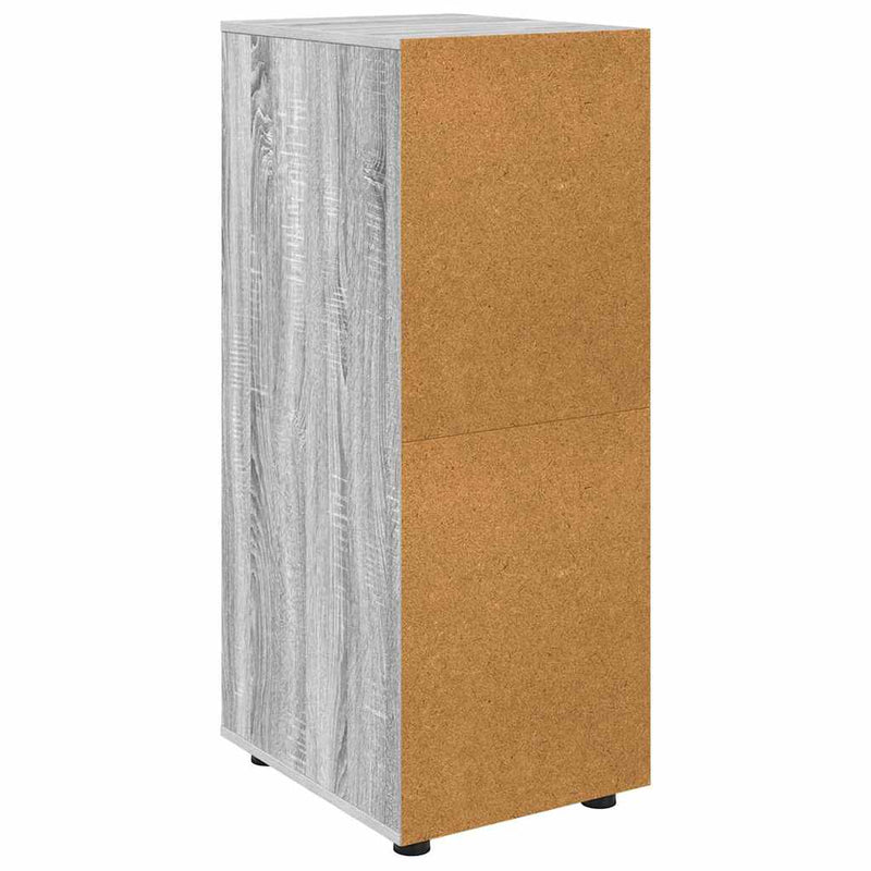 vidaXL Tárolószekrény Szürke Sonoma 40 x 48 x 105 cm Faanyag