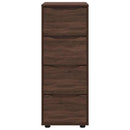 vidaXL Tárolószekrény Barna Tölgy 40 x 48 x 105 cm Faanyag