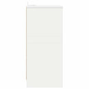 vidaXL Éjjeliszekrények fiókkal 2 pcs Fehér 40 x 30 x 467 cm Faanyag