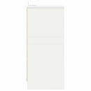 vidaXL Éjjeliszekrények fiókkal 2 pcs Fehér 40 x 30 x 467 cm Faanyag