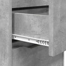 vidaXL Éjjeliszekrények 2 pcs Beton Szürke 40 x 30 x 467 cm Faanyag