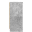 vidaXL Éjjeliszekrények 2 pcs Beton Szürke 40 x 30 x 467 cm Faanyag