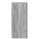 vidaXL Éjjeli asztal fiókkal Szürke Sonoma 40 x 30 x 467 cm Faanyag